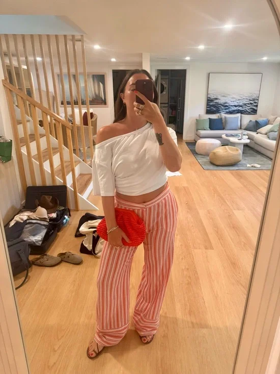 Zara Striped Trouser - Picture 1 of 3